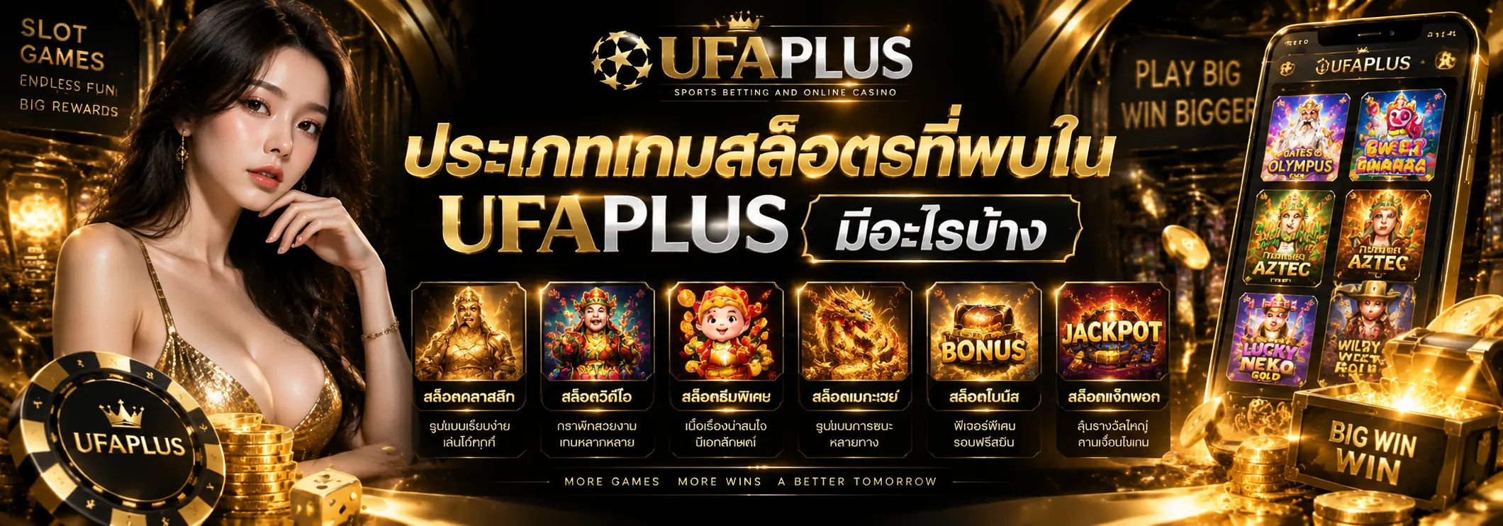 UFAPLUS สล็อตได้เงินจริง